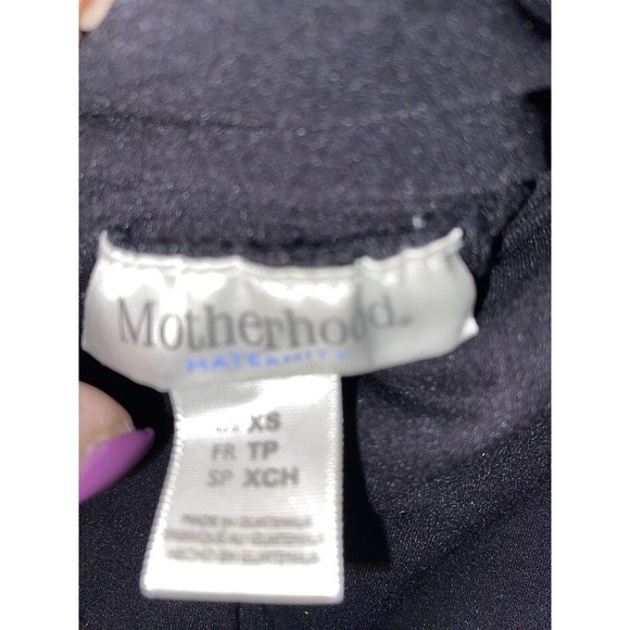 Black Maternity Jeggings By Motherhood Size XS - Picture 3 of 3